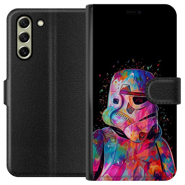 Samsung Galaxy S21 FE 5G Pung Etui Star Wars Stormtrooper
