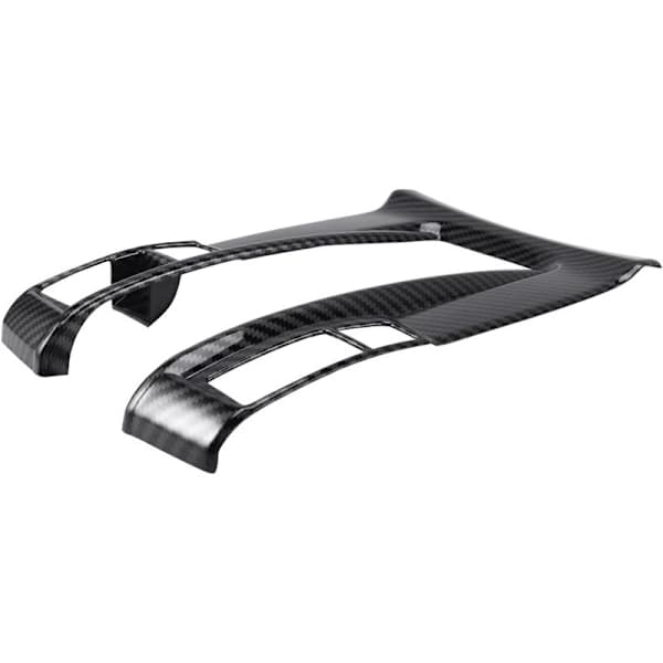 Gear Shift Panel Frame Carbon Fiber Car Center Console Trim For 2016-2019 Left Driving[co]