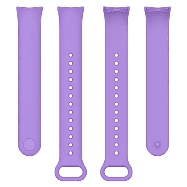 Xiaomi Smart Band 9/8 Ranneke Solid Silikoni Lila