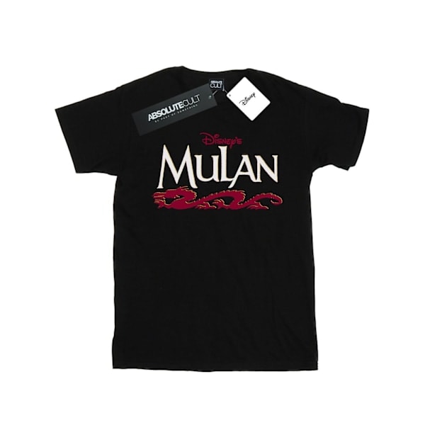 Disney Pojat Mulan Script T-paita 12-13 vuotta Musta Black 12-13 Years