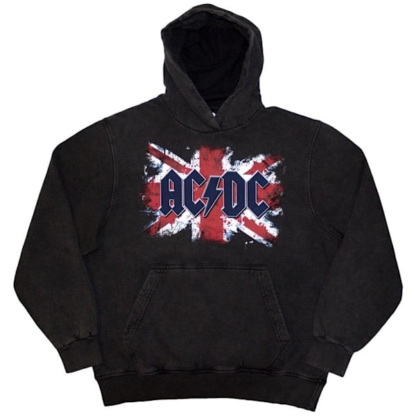 AC/DC Unisex Aikuisten Union Jack Kivipesty Huppari M Hiiliharmaa M