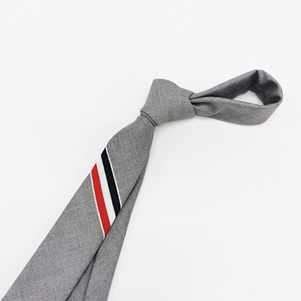 Herrslipsar Bowties New Fashion Solid Slips Slim Suits Tie