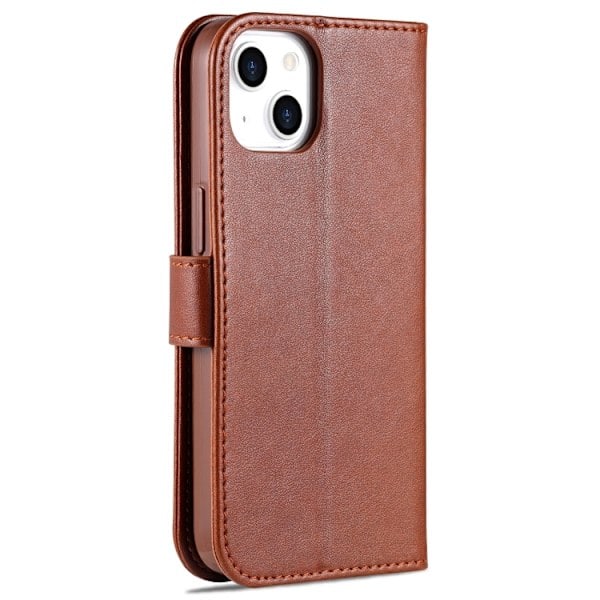 AZNS iPhone 14 Fodral Läder Brun