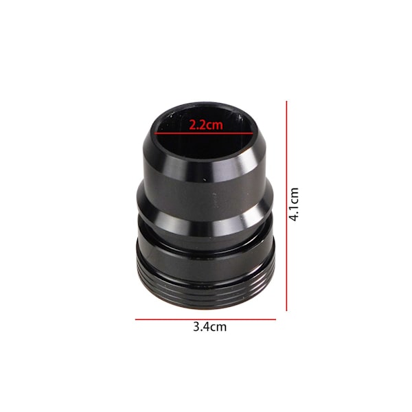 1:a Billet Blow Off Ventil Mod Vent SVART