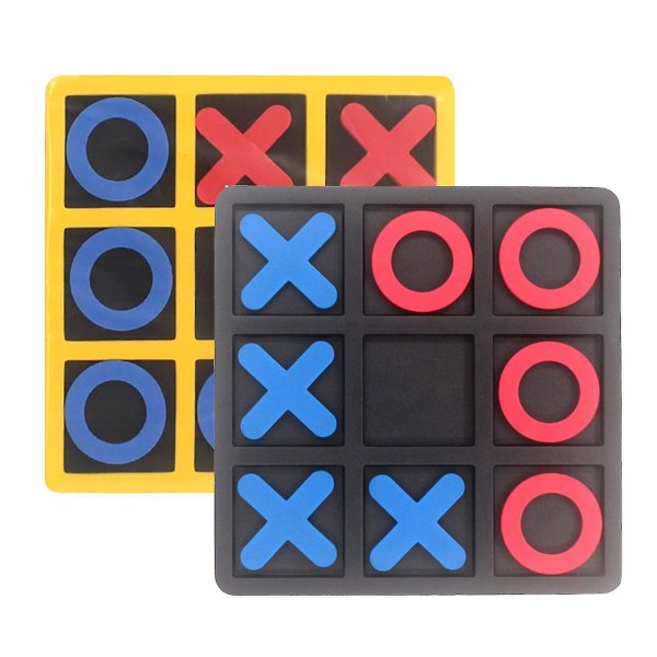Risti- ja nollapeli lapsille, sisätiloissa pelattava Tic-tac-toe Noughts
