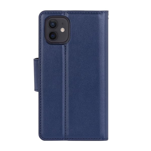 HANMAN Lompakkokotelo - iPhone 12 Marinblå