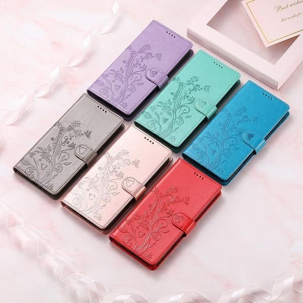 (For iPhone 12/12 Pro) Shockproof Phone Case with Multifunction Lila