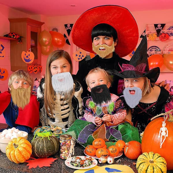 Underhållning Maskeradkläder Tillbehör Mustascher & Skägg