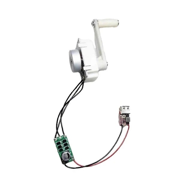 Handvevad USB-laddare 5V 5W Som Visat