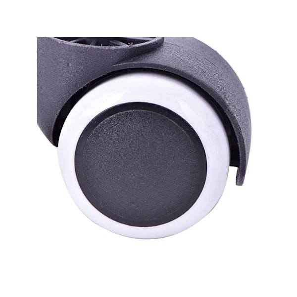 [COQQ] 5-pak Hjul til Kontorstol - 11 mm Sort Black Svart
