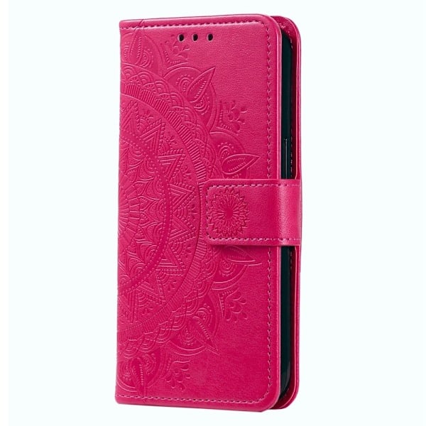 Sony Xperia 5 IV Fodral Mandala Läder Rosa