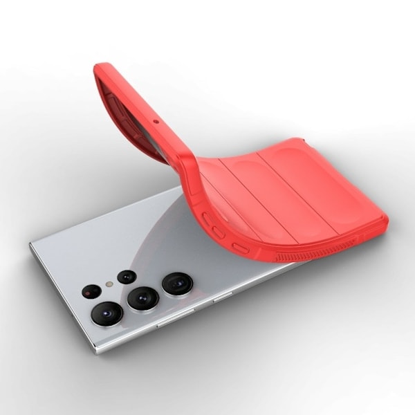 Samsung Galaxy S23 Ultra Kuori Magic Shield Punainen
