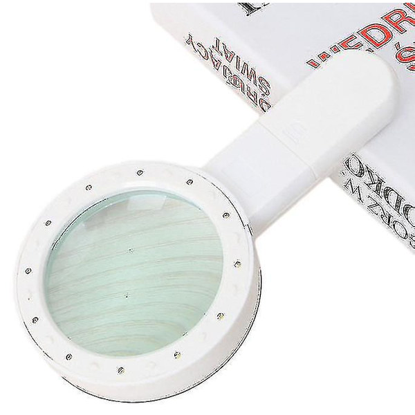 30x Förstoringsglas med LED-ljus