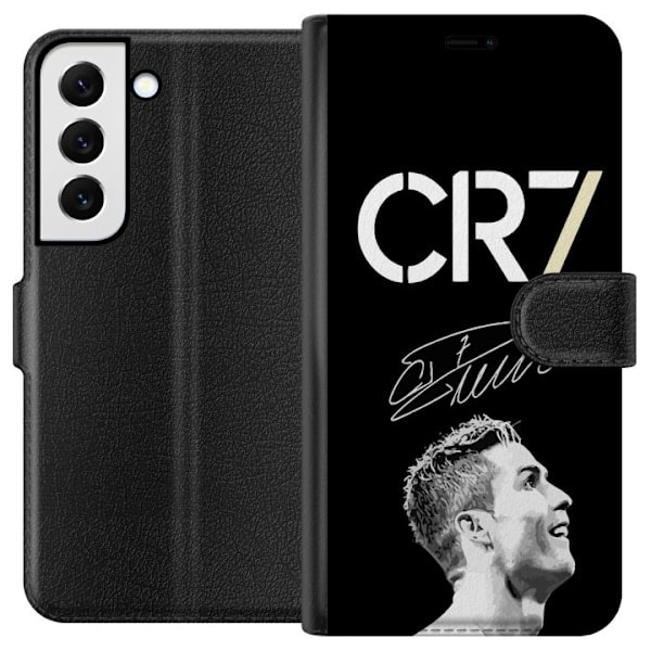 Samsung Galaxy S22 5G Lompakkokotelo CR7 Ronaldo