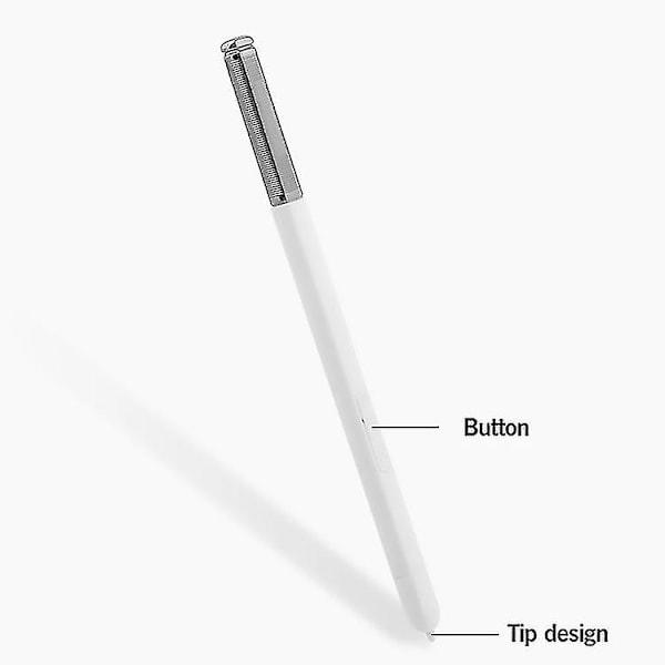 Stylus för Galaxy Note 10.1 (2014 Edition) P600 Vit