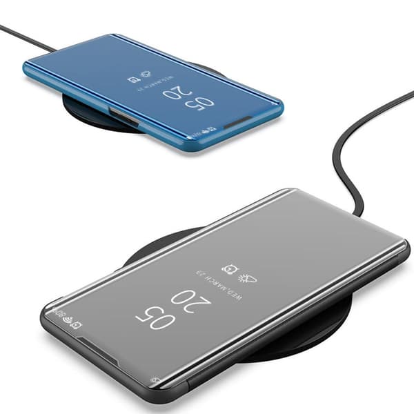 iPhone 12 - Tyylikäs LEMAN-kotelo Silver