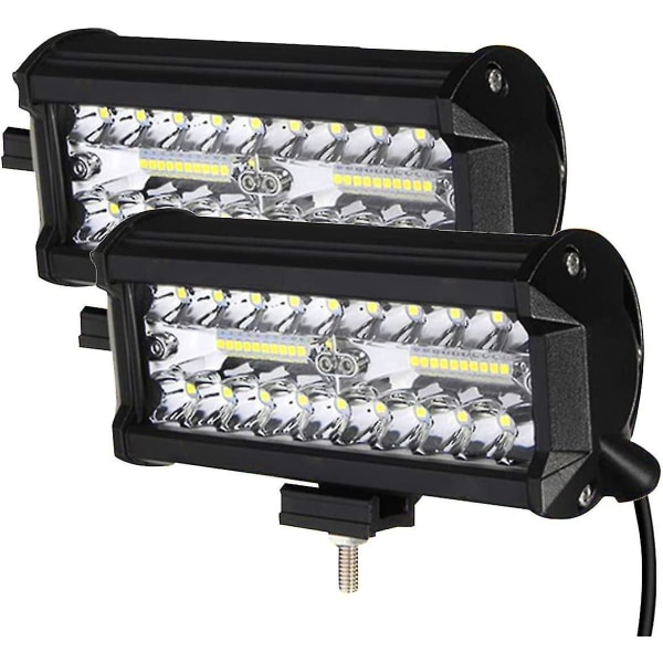 Led arbeidslys 24000Lm 6000K Spot Flood Spotlight Bil Led arbeidslys 9-32V Vanntett Ip68 Arbeidslys