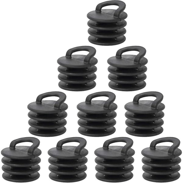 10 Pack Of Marine Scupper Stoppers Scupper Plugs Bungs For Kayak Canoe Boat Drain Holes