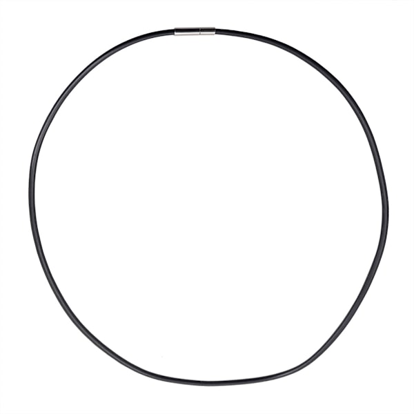 Vattentät flätad läderrepkedja halsband, män kvinnor DIY vävd vaxrepkedja för hänge, 2,8 mm bredd, 19,68\" längd