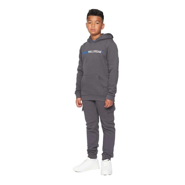 Kings Will Dream Quinn Joggingbyxor för Pojkar 11-12 År Asfalt Asphalt/Blå/Vit 11-12 År