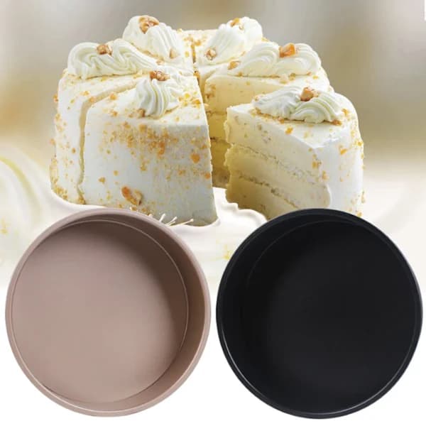 Rustfritt stål Nonstick rund kakeform 8 tommer [CO]