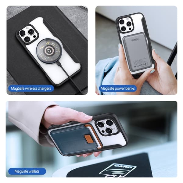 DUX DUCIS iPhone 16 Pro Skin X Pro Cover - Sort Svart black