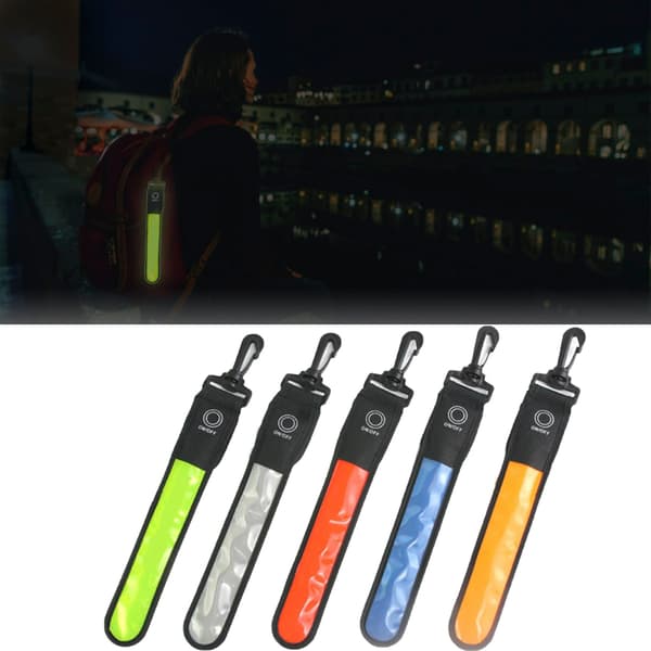 Effektiv Slitesterk LED Refleksrem Orange orange