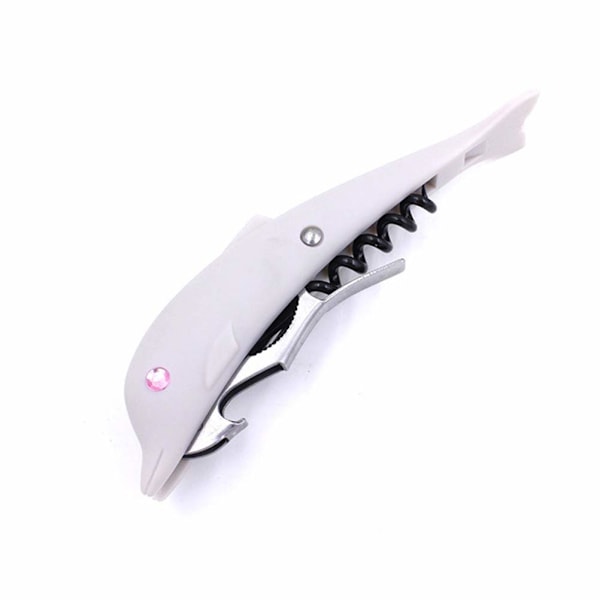 Boksåpnerflasker, ølflaskeåpner rødvinflaskeåpner multifunksjonsflaskeåpnerverktøy (Dolphin 2stk)