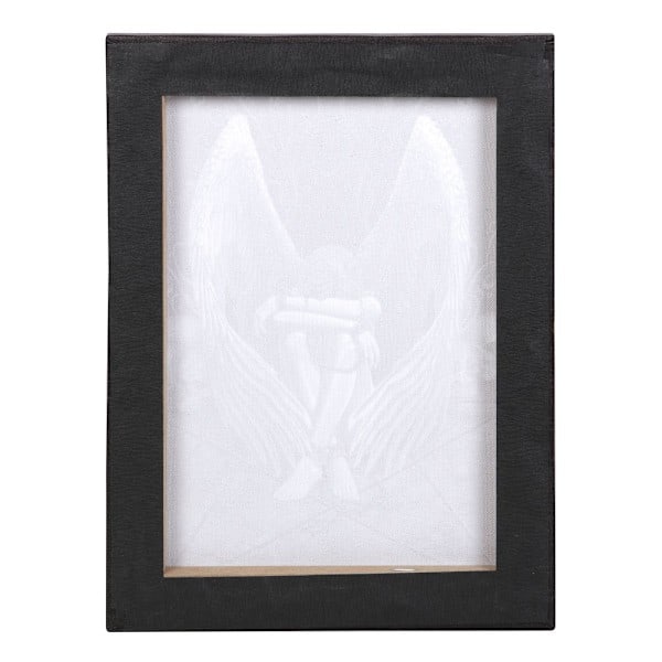 Spiral Direct Enslaved Angel Lerret Plakett 25cm x 19cm Svart/Hvit Black/White 25cm x 19cm