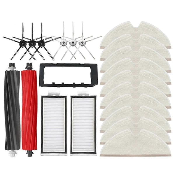 Hovedbørstedeksel Hepa Filter Moppepute Reservedel for Q8 Max, Q8 Max+, Q5 Pro, Q5 Pro+ Robotstøvsuger