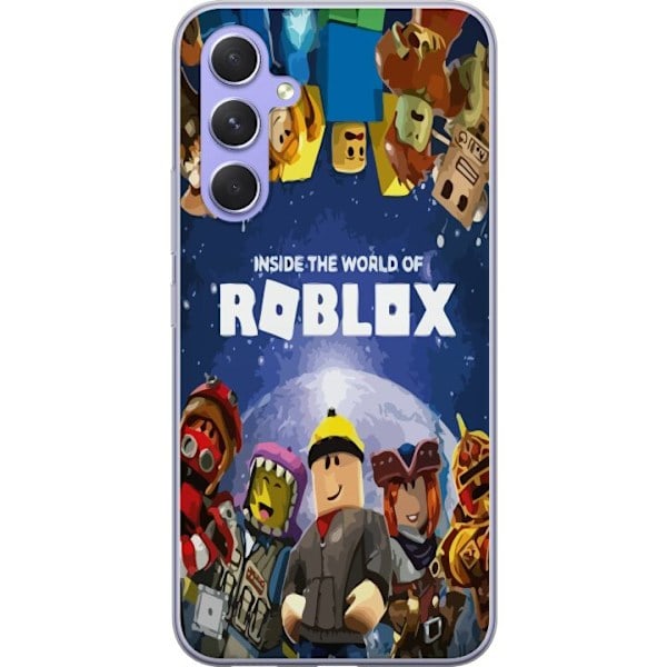 Samsung Galaxy A54 Läpinäkyvä Kuori Roblox