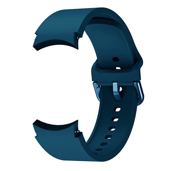 Silikone Armbånd Til Galaxy Watch 4/5/5 Pro/6/7/FE Mørkeblå