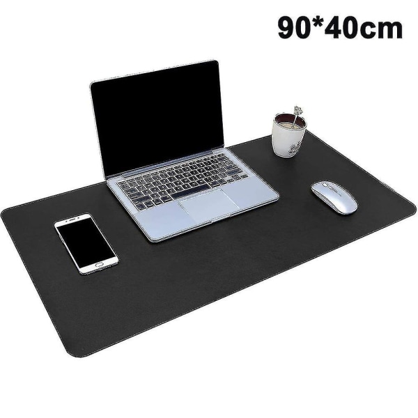 Large Mousepad (900x400x2mm) Waterproof Desk Pad With Rubber Base