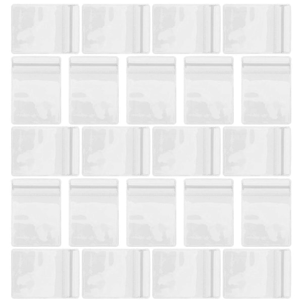 100 st Klar Smyckesorganisator Ziplock-påsar Poly Påse Zip Örhängen Förpackningspåse Matpåsar 0.1X4X6CM