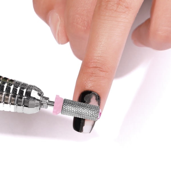 Tungstenstål neglebor Gel Pedicure fjernelse Rotary Grå onesize