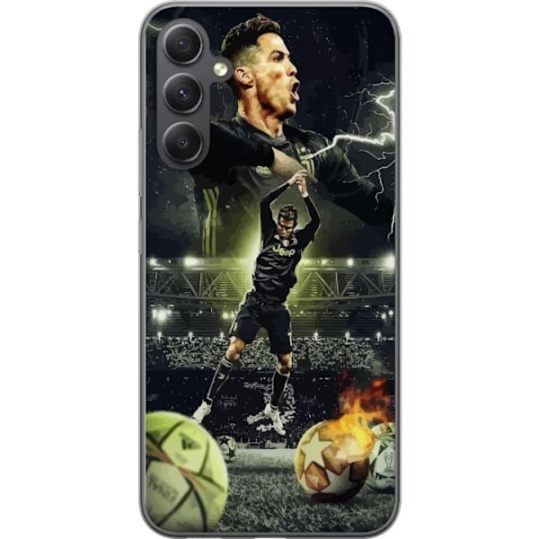 Samsung Galaxy A16 5G Transparent Skal Ronaldo