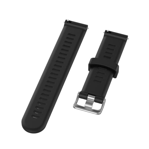 Musta 20 mm kellonranneke Garmin Forerunner 245:lle