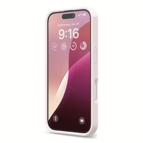 iPhone 16 Mobildeksel Silikon Rvelon - Rosa