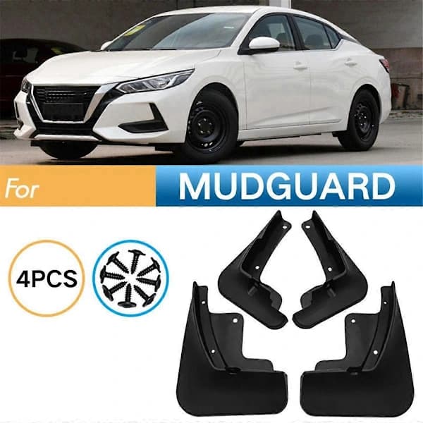 4 stk. Bil Stænkskærme Mud Flaps Splash Mud Guard til Sentra 2020-2021 Biltilbehør[co]