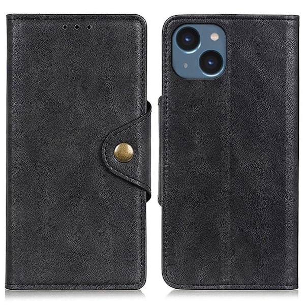 iPhone 15 Skal Magnetisk Mässing Svart