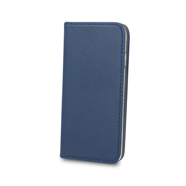 Magnetisk etui iPhone 13 mini Eco Læder blå blå