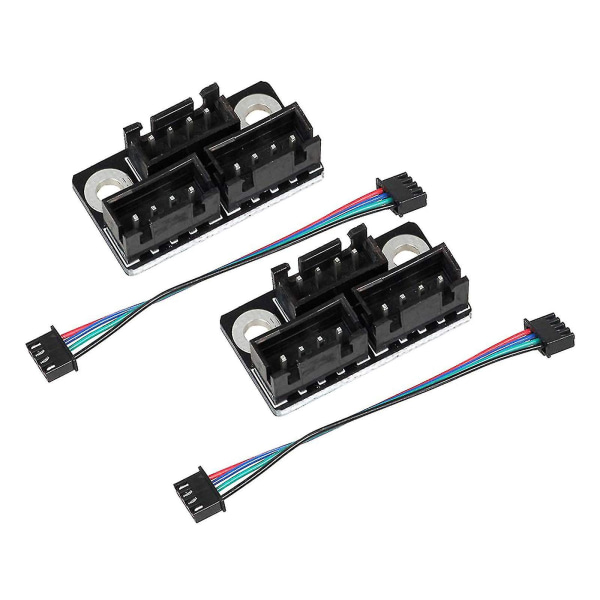3D-skrivarstegmotor parallellmodul med kablar för dubbel Z-axel Dual Z