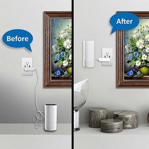 2-paknings veggfeste for TP-Link Deco M4 / E4 / P9 / S4 Whole WiFi
