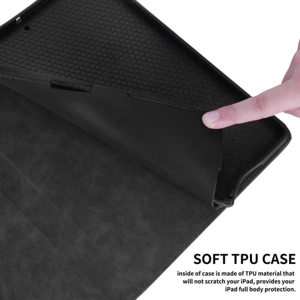 Samsung Galaxy Tab A9+ / A11+ Case in Rhombus Embossing Svart