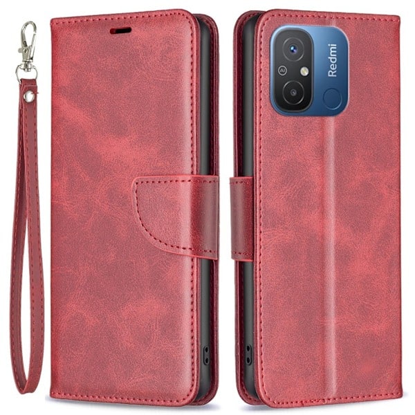 Xiaomi Redmi 12C 4G Etui Shark Solid Læder Rød