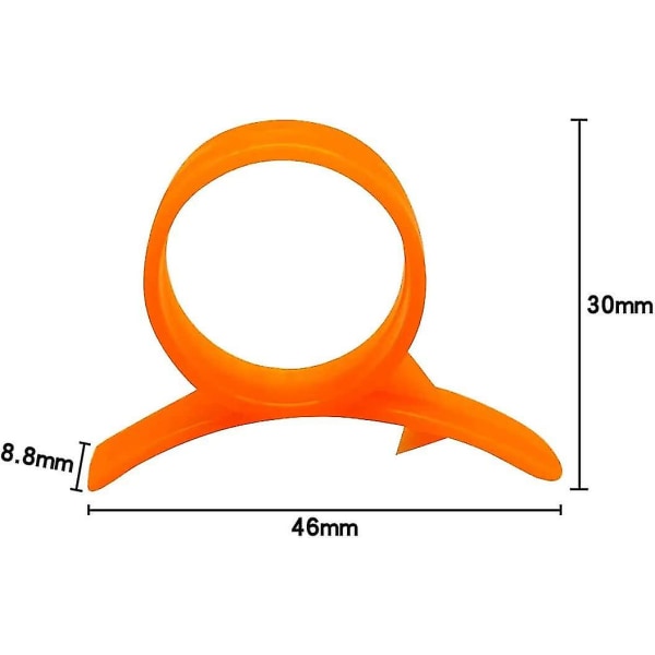 2 stk. appelsinskrællere (tilfældig farve)