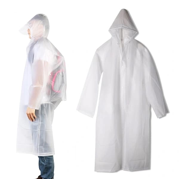 Regnjakke med hætte 150[co]