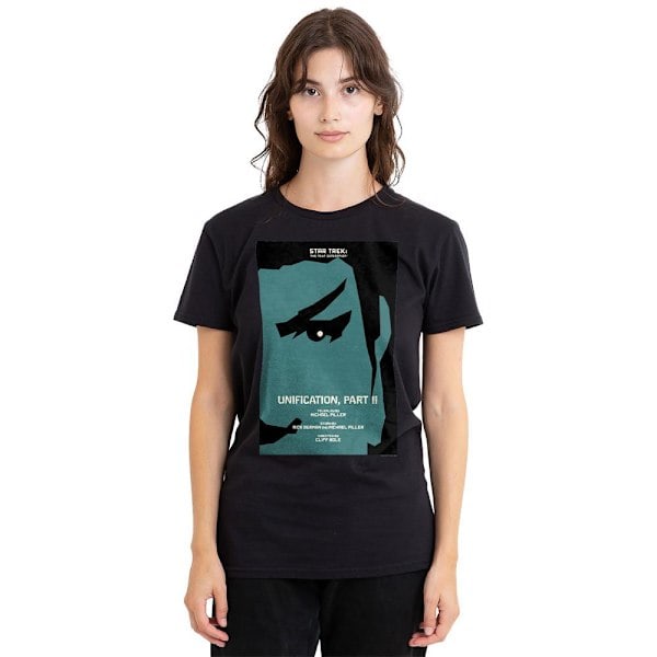 Star Trek Unisex Aikuinen The Next Generation Kausi 5 Jakso 8 T-paita Musta M