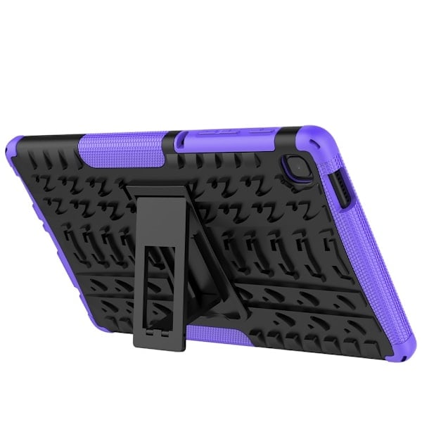 Samsung Galaxy Tab A7 Lite 8.7 - Tåligt Ställ Armor Skal - Lila