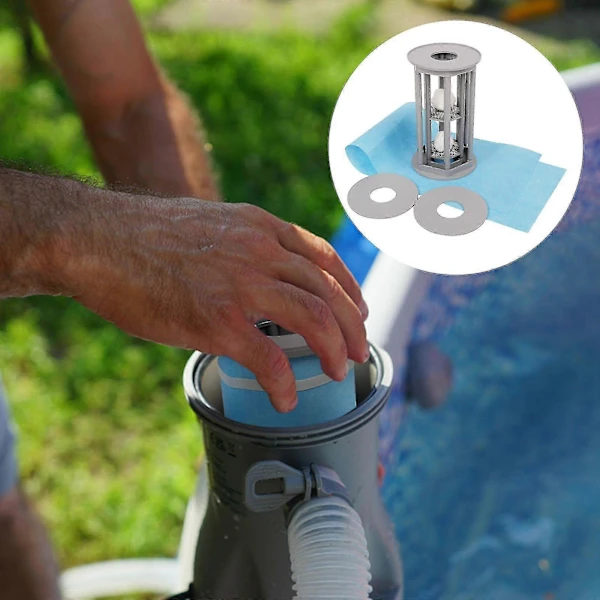 Återanvändbart poolfilter ovan jord Poolfilter med filtrering Typ B Poolfilter Poolfilter-sy[CO]